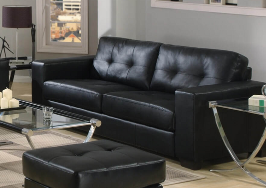 Gemona Black Leather Aire Suite - Luxury Interiors