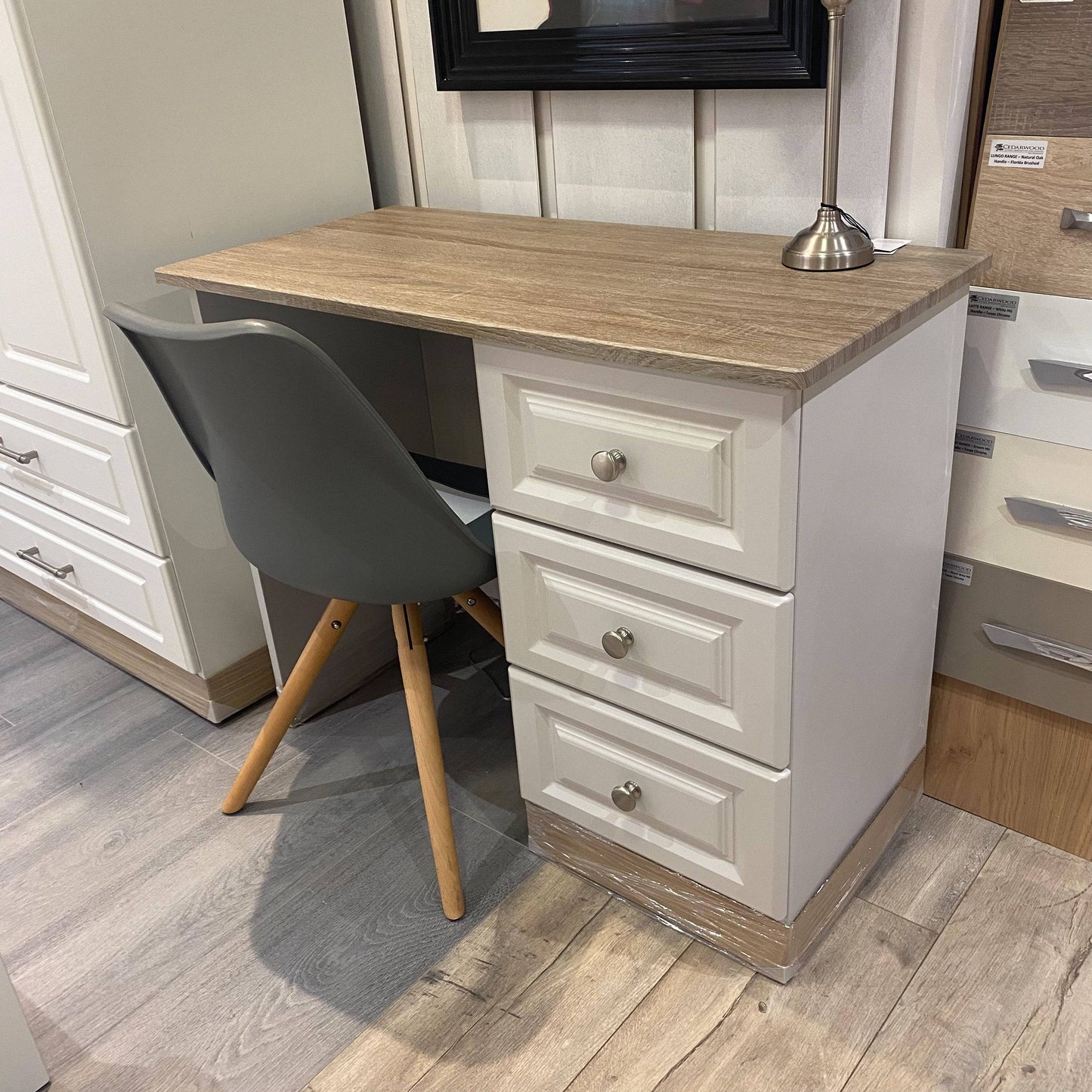 Greystone & Truffle Vanity Unit