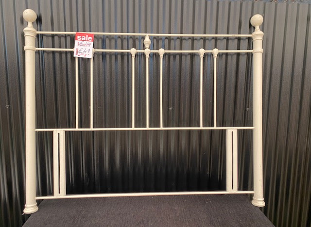 €49 Louis 4ft6" Metal Headboard