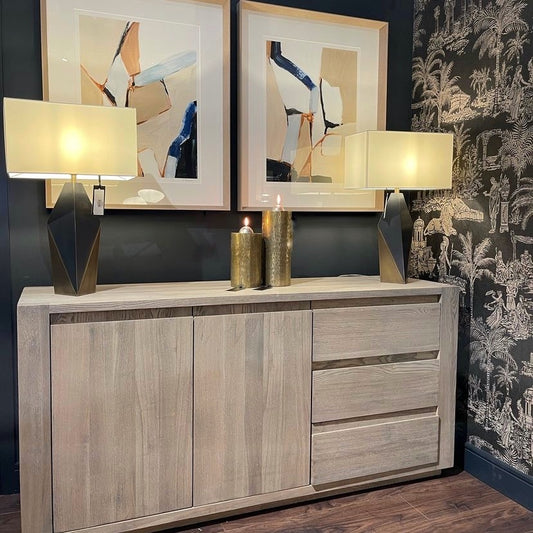 Fabien Oak Sideboard - Luxury Interiors