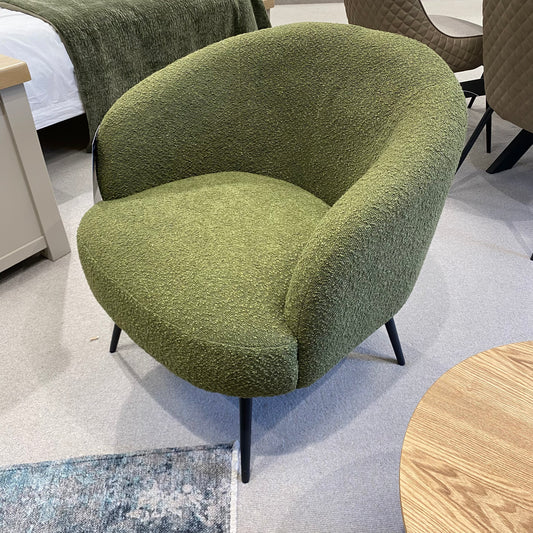 Shelby Mossy Green Accent Chair