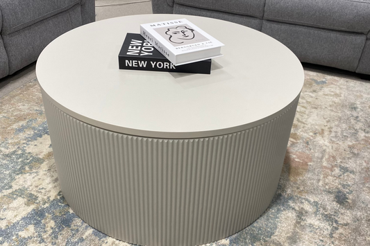 Zadie Storage Coffee Table Stone