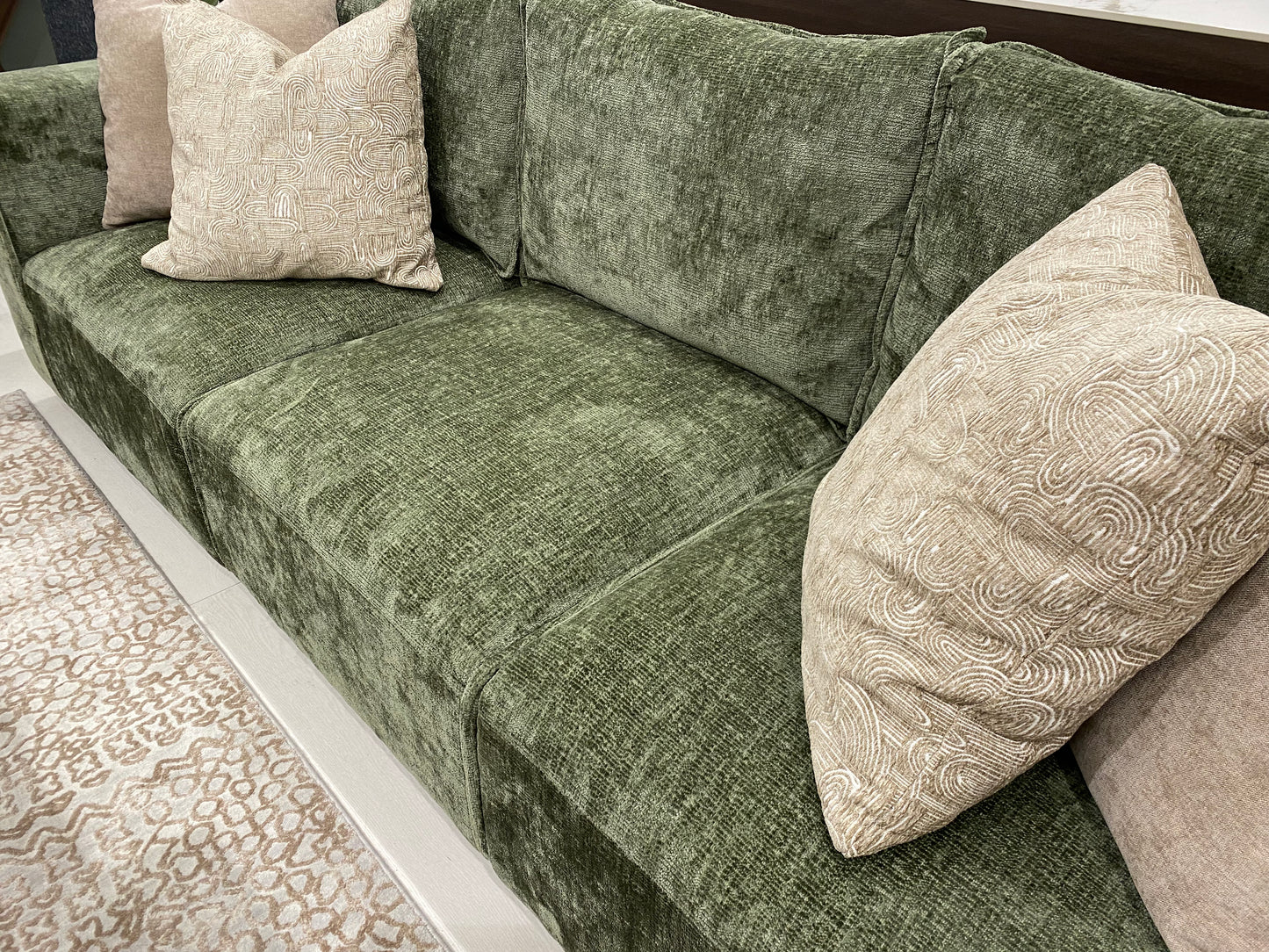 Bobbi Modular Chenille Corner Sofa