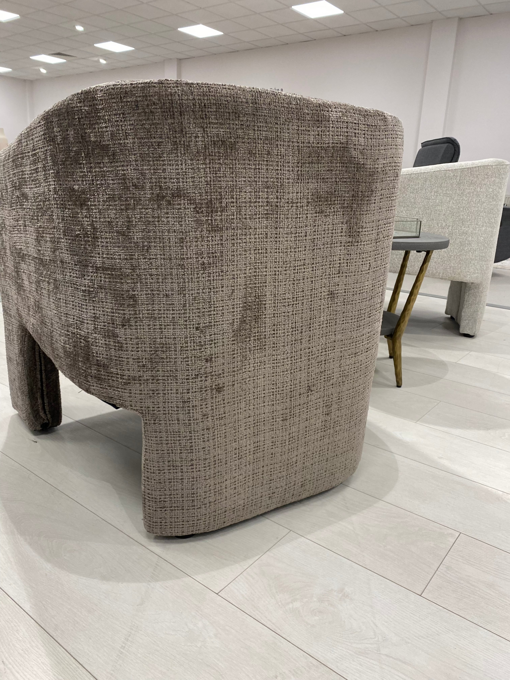 Humphrey Accent Chair Mink - Luxury Interiors