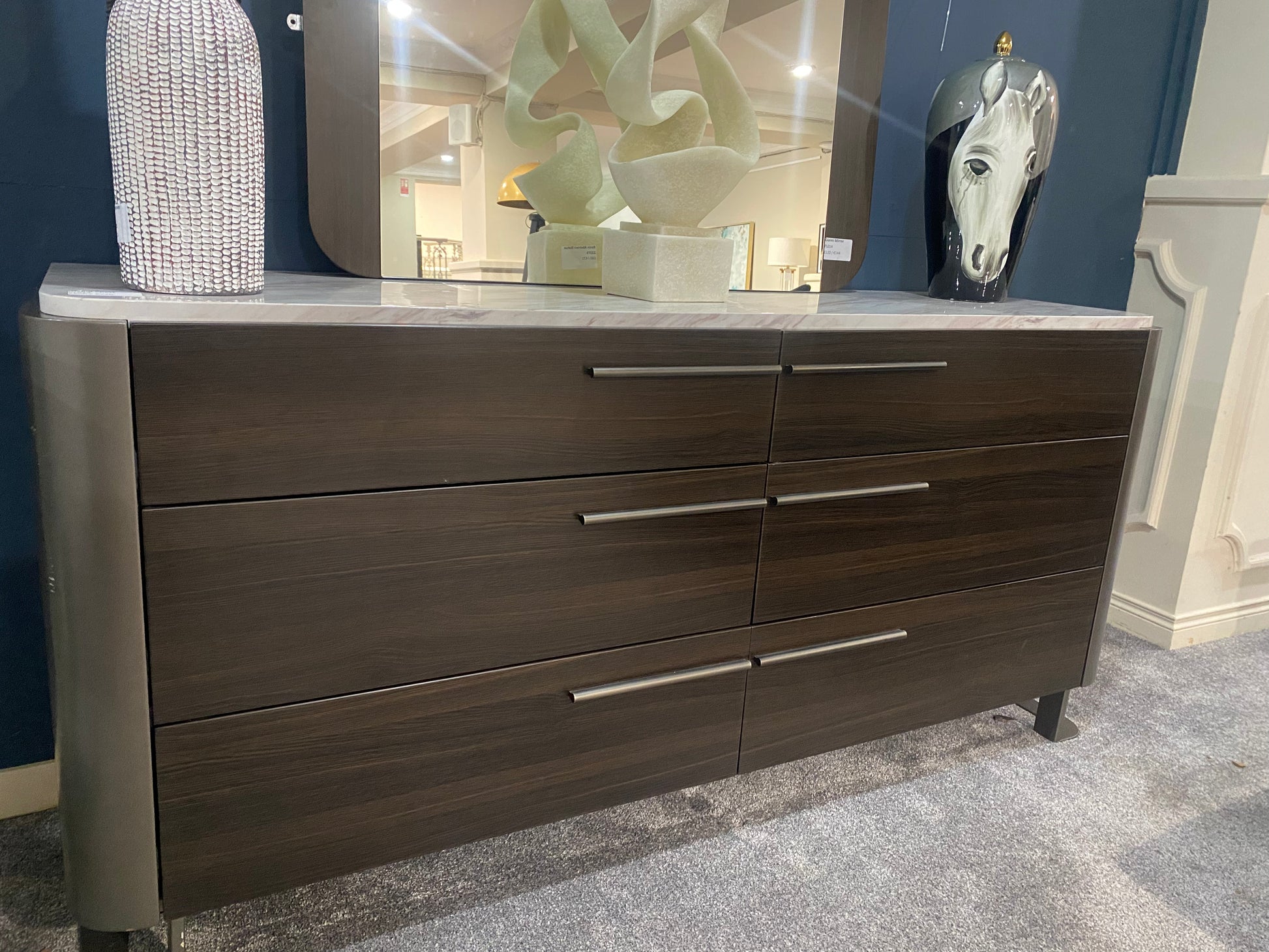 Gigi Chest of 6 Drawers - Luxury Interiors