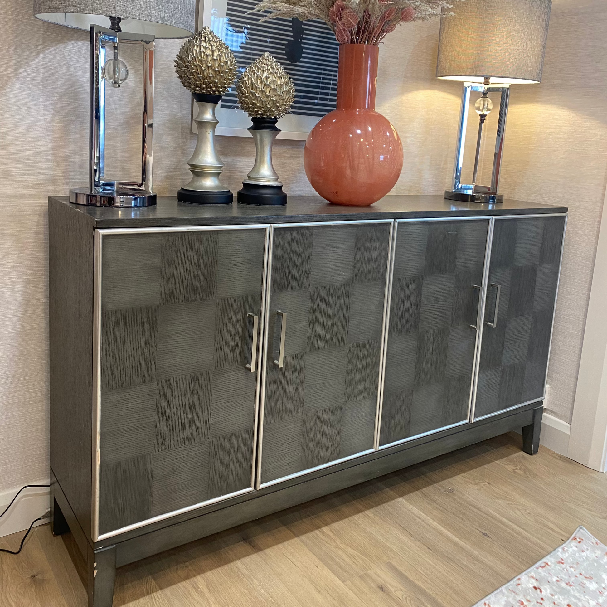 Gambet 4 Door Large Sideboard D/Y - Luxury Interiors