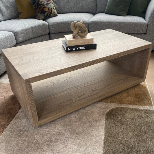 Fabien Smoked Oak Coffee Table