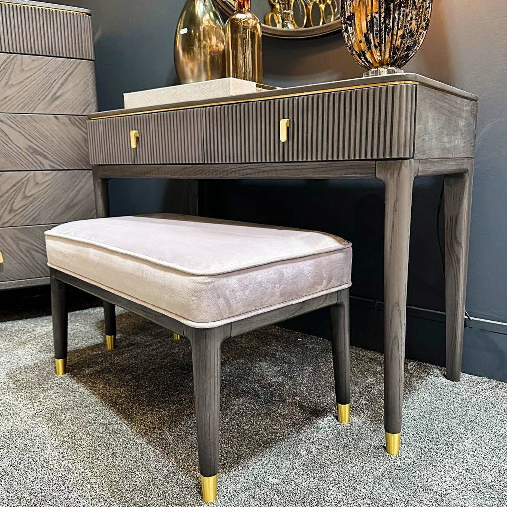 Darcy Dressing Table 2 Drawer - Luxury Interiors
