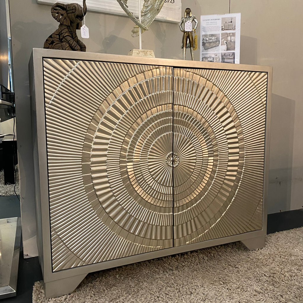 Frenso 2 Door Champagne Sideboard - Luxury Interiors