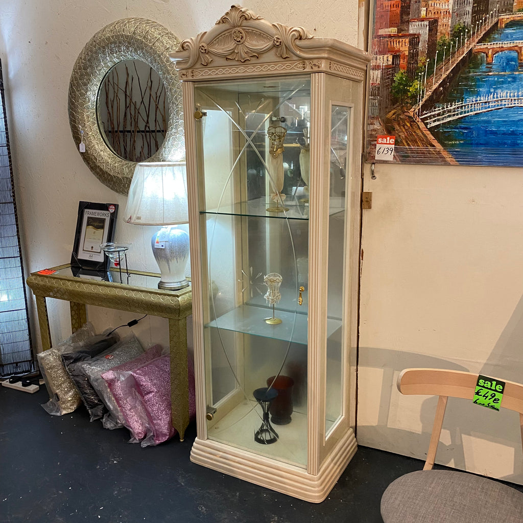 Camel Italian Rose Display Unit - Luxury Interiors