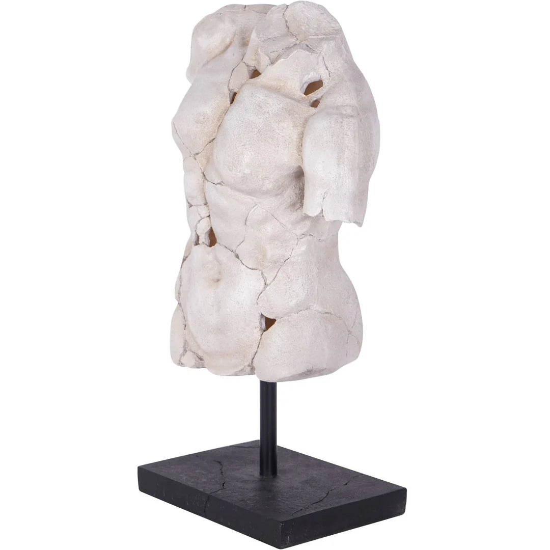 Aurelian Fragmented Male Torso Sculpture - Luxury Interiors