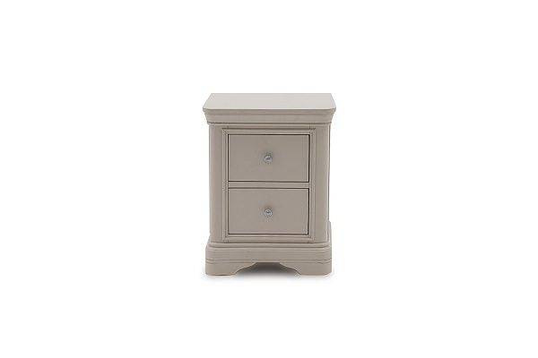 Maria Taupe Bedside Locker