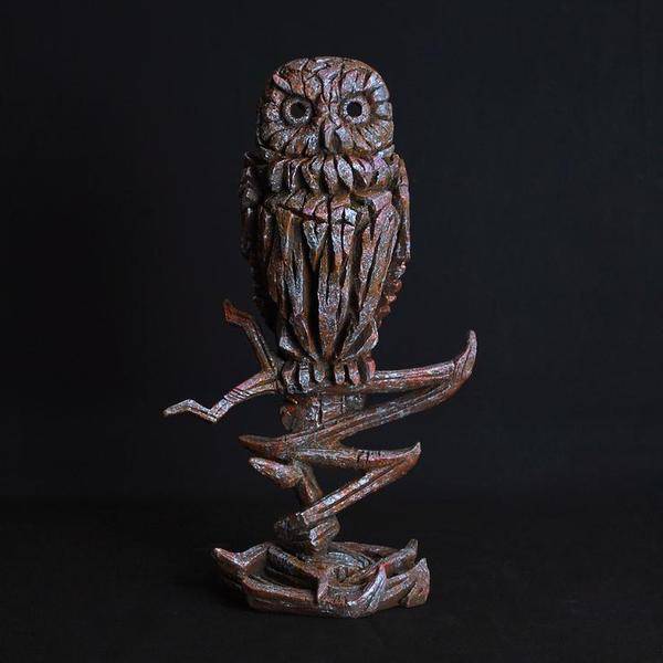 Edge Sculpture Wise Old Owl - Luxury Interiors