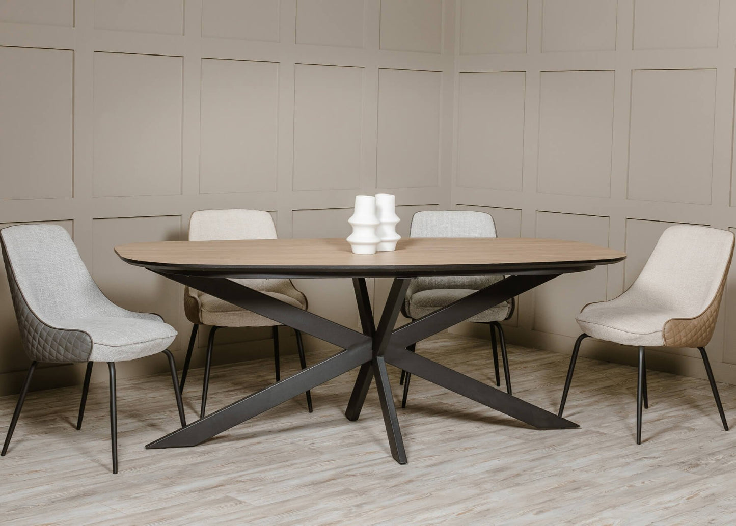 Sadia Oval Dining Set