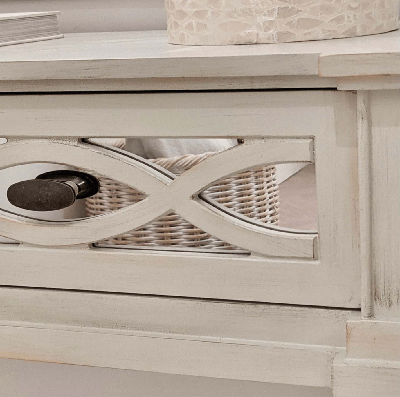 Modena 2 Drawer Console Table - Luxury Interiors