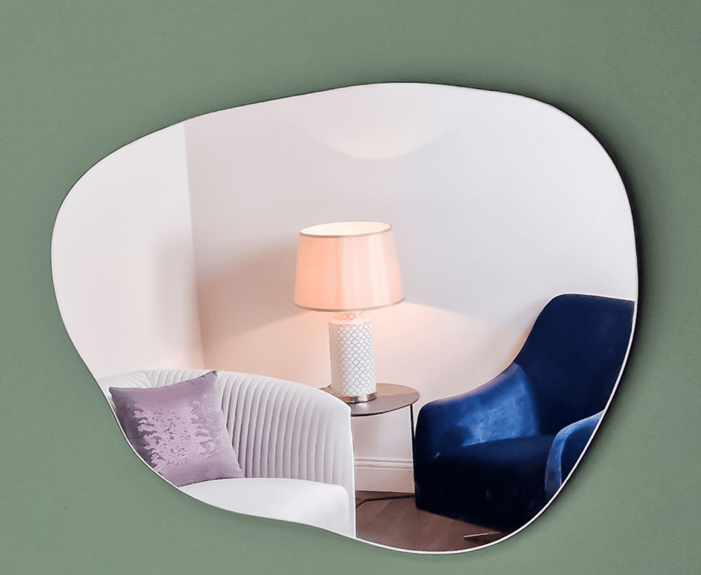 Frameless lake mirror - Luxury Interiors