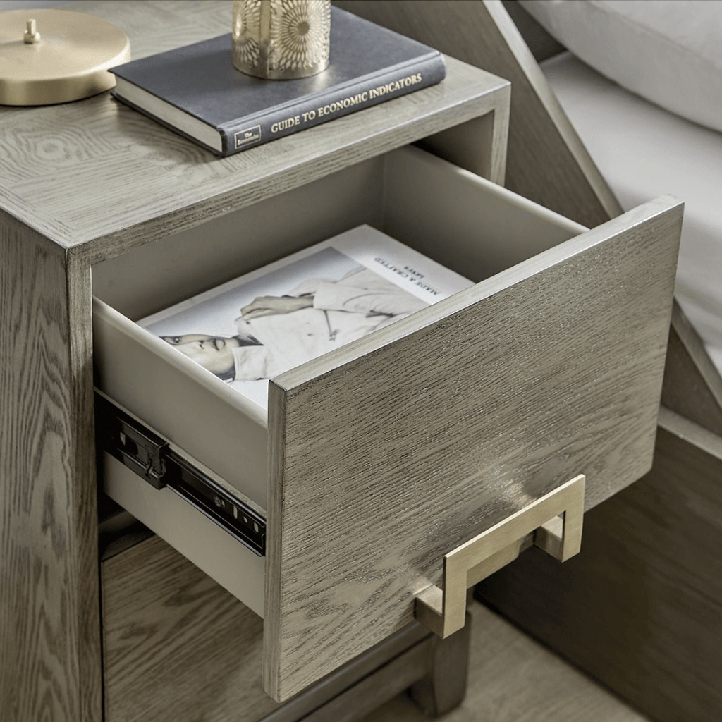 Malta 2 Drawer End Table - Luxury Interiors