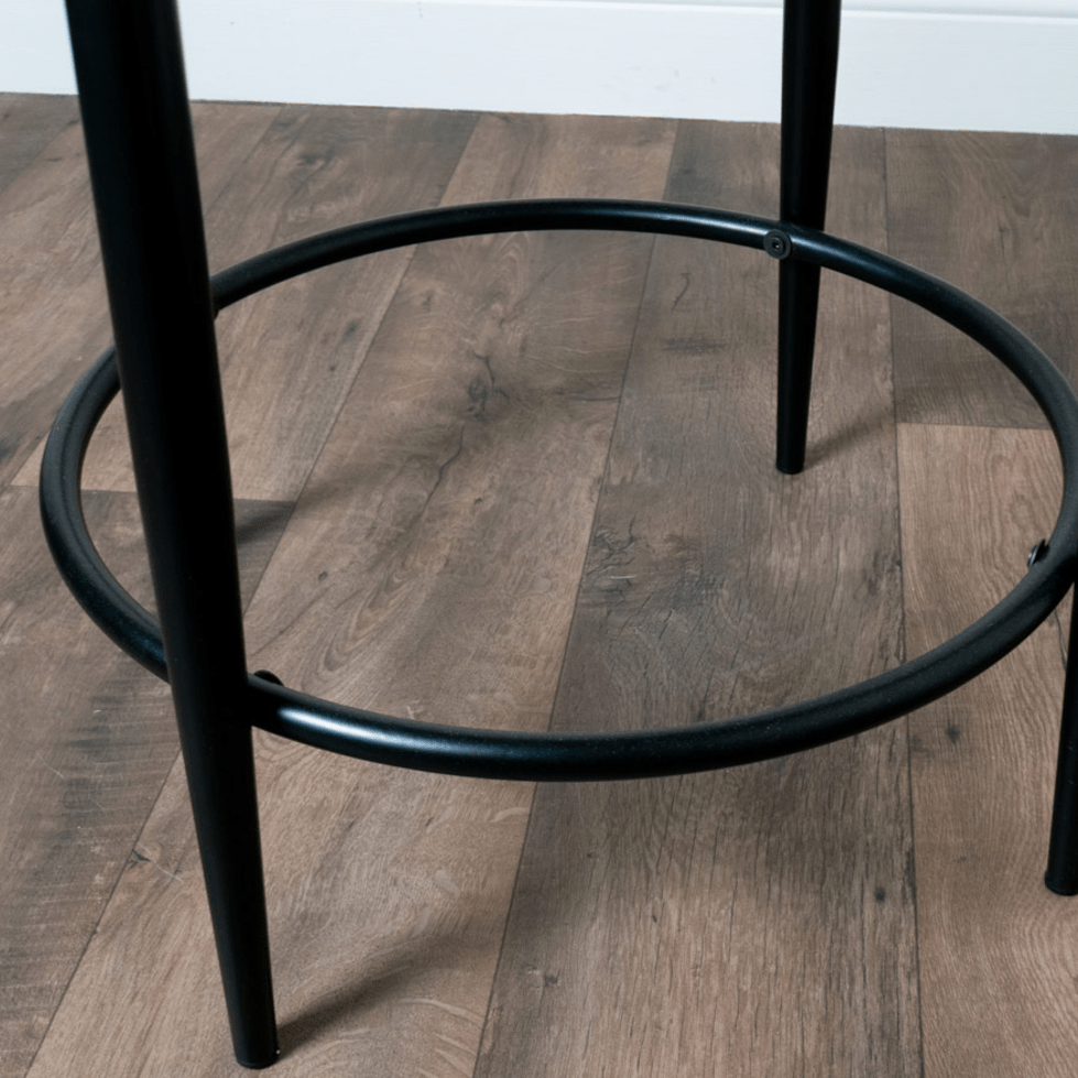Sofia White Marble Bar Table - Luxury Interiors