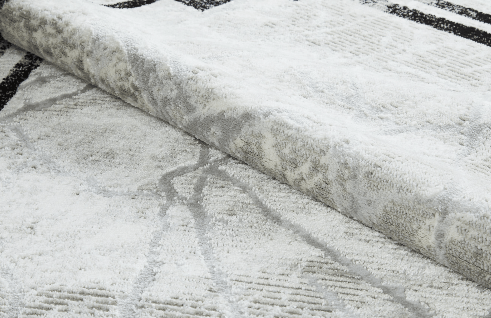 Alisa Beige Grey/Black Rug - Luxury Interiors