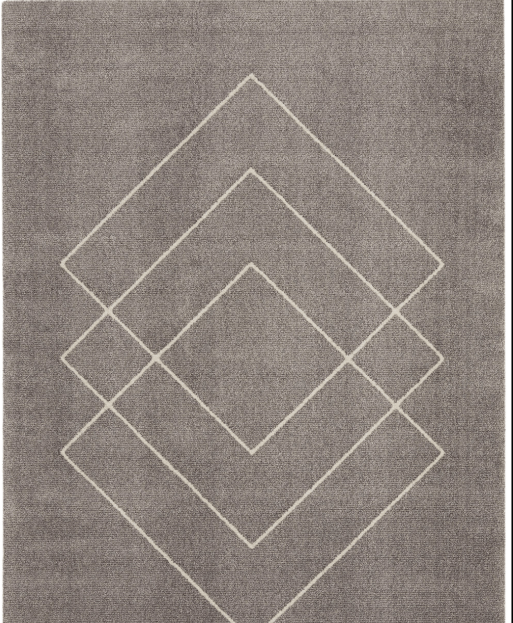 Storm Dark Grey Micro Polyester Rug - Luxury Interiors