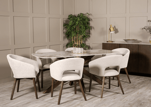 Ariya 1.8m Dining Set - Luxury Interiors