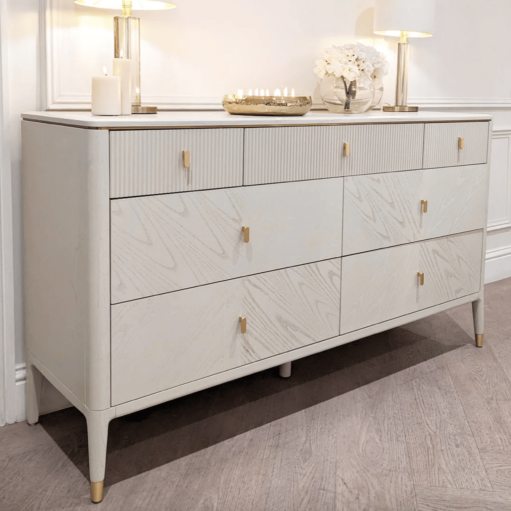Darcy 7 Drawer Chest - Luxury Interiors