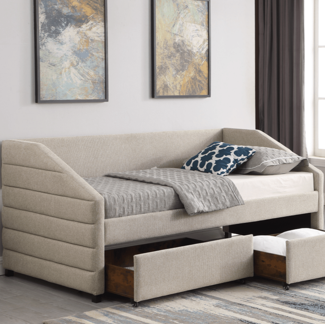 Daybed Beige/Grey - Luxury Interiors