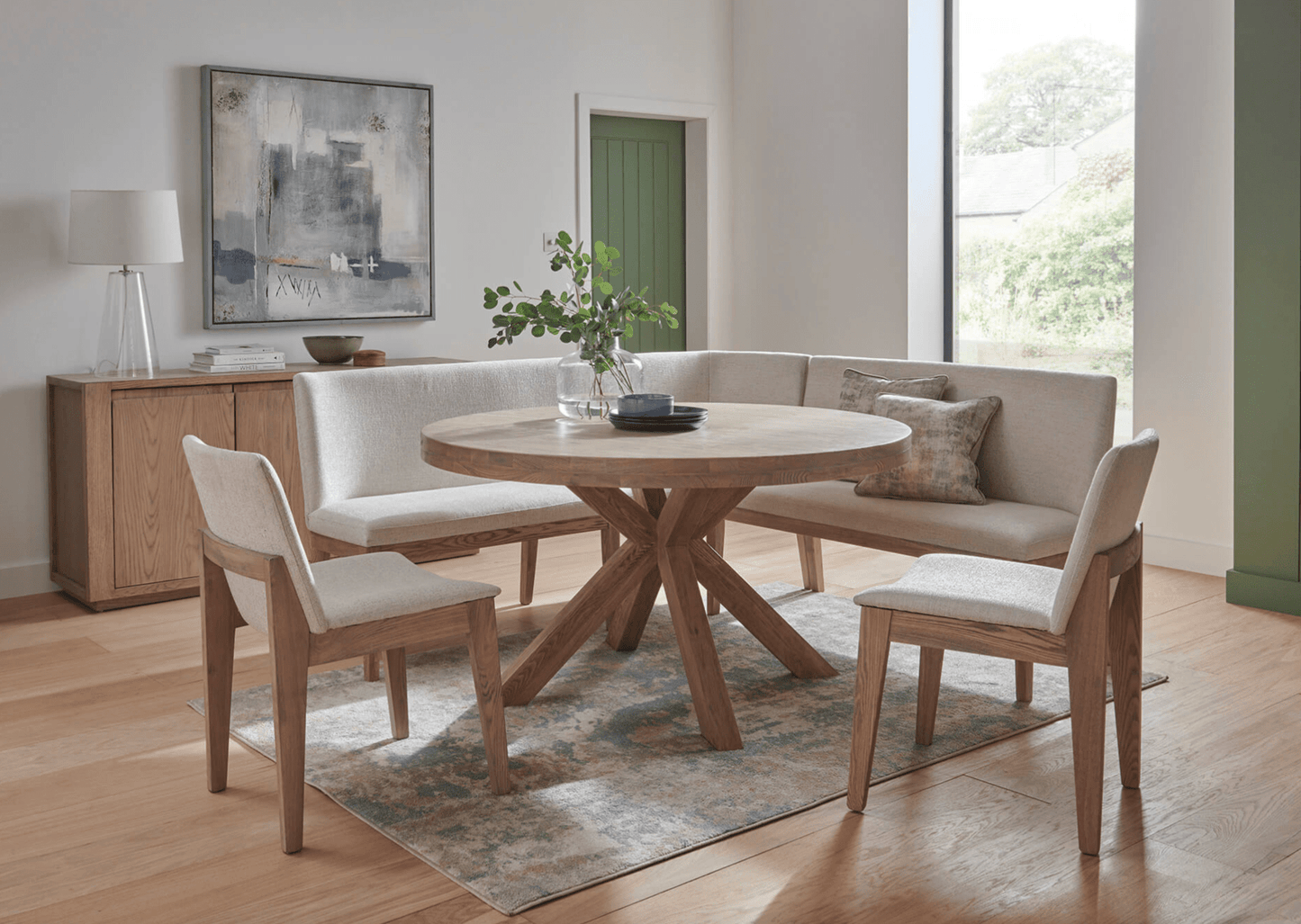 Evie Round Dining Set - Luxury Interiors