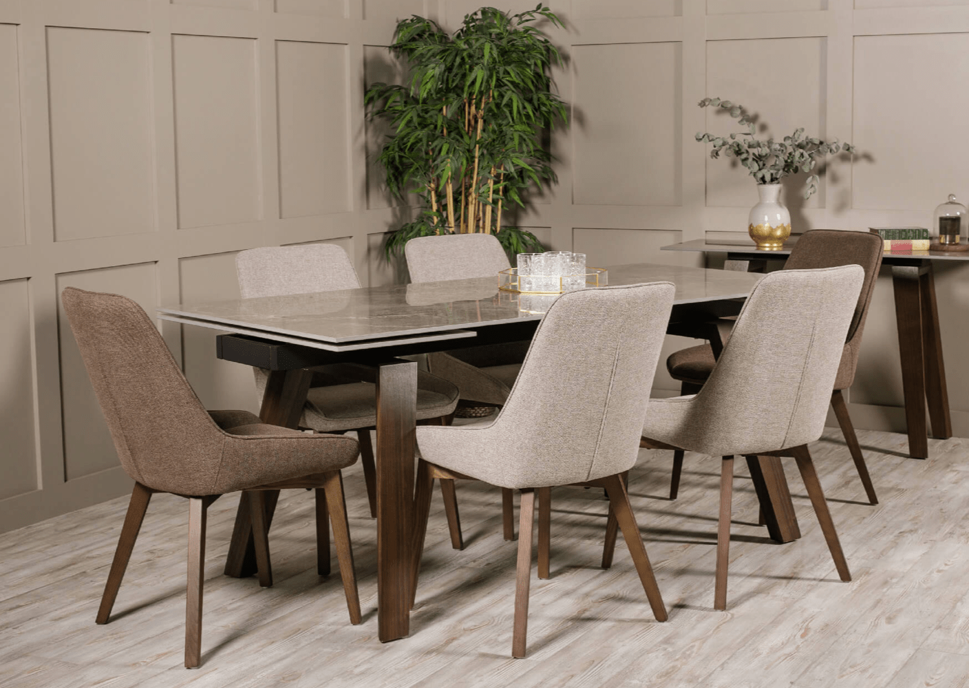 Axton Dining Set extendable