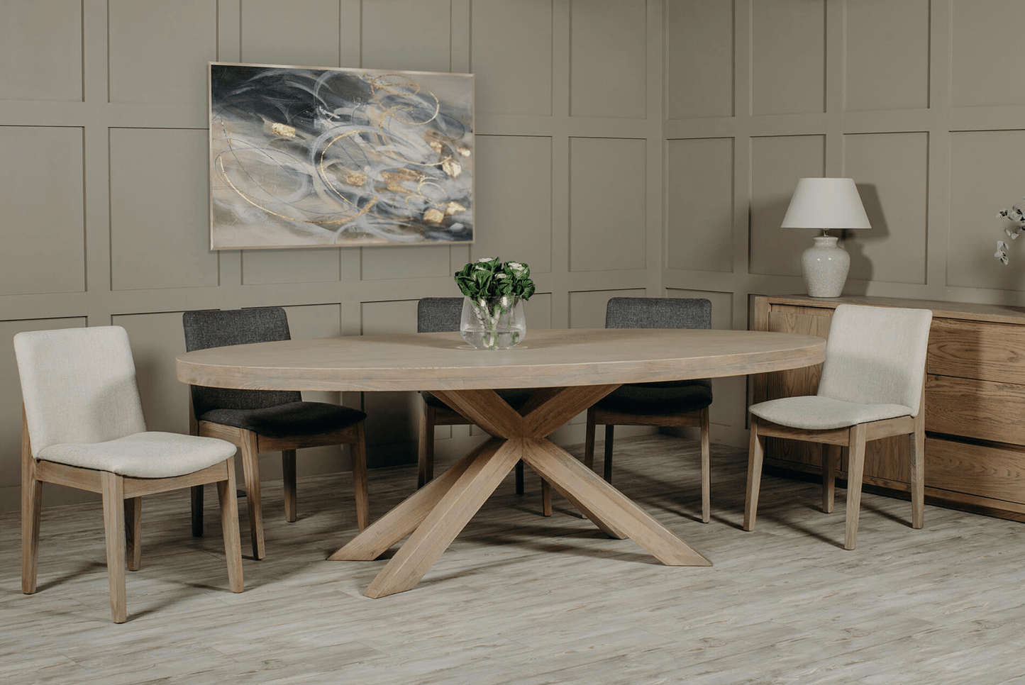 Fabien Dining Chairs Natural (Pair)