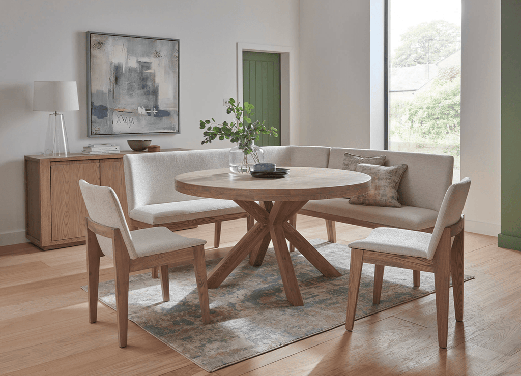Fabien Dining Chairs Natural (Pair) - Luxury Interiors