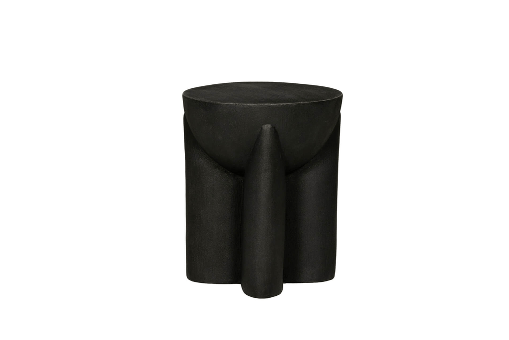 Xia Lamp Table Round - Black - Luxury Interiors
