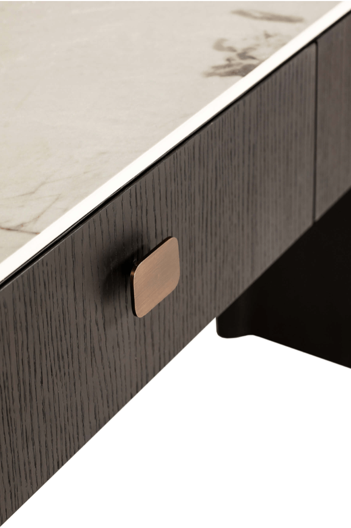 Rona 2 Drawer Dressing Table - Luxury Interiors
