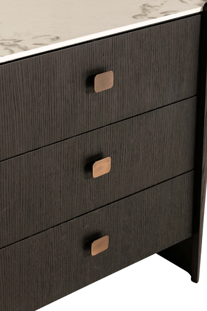 Rona 6 Drawer Chest - Luxury Interiors