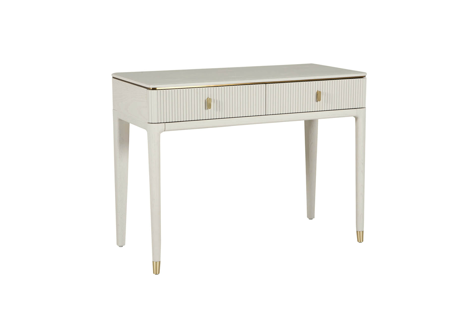 Darcy 2 drawer console dressing table - Luxury Interiors