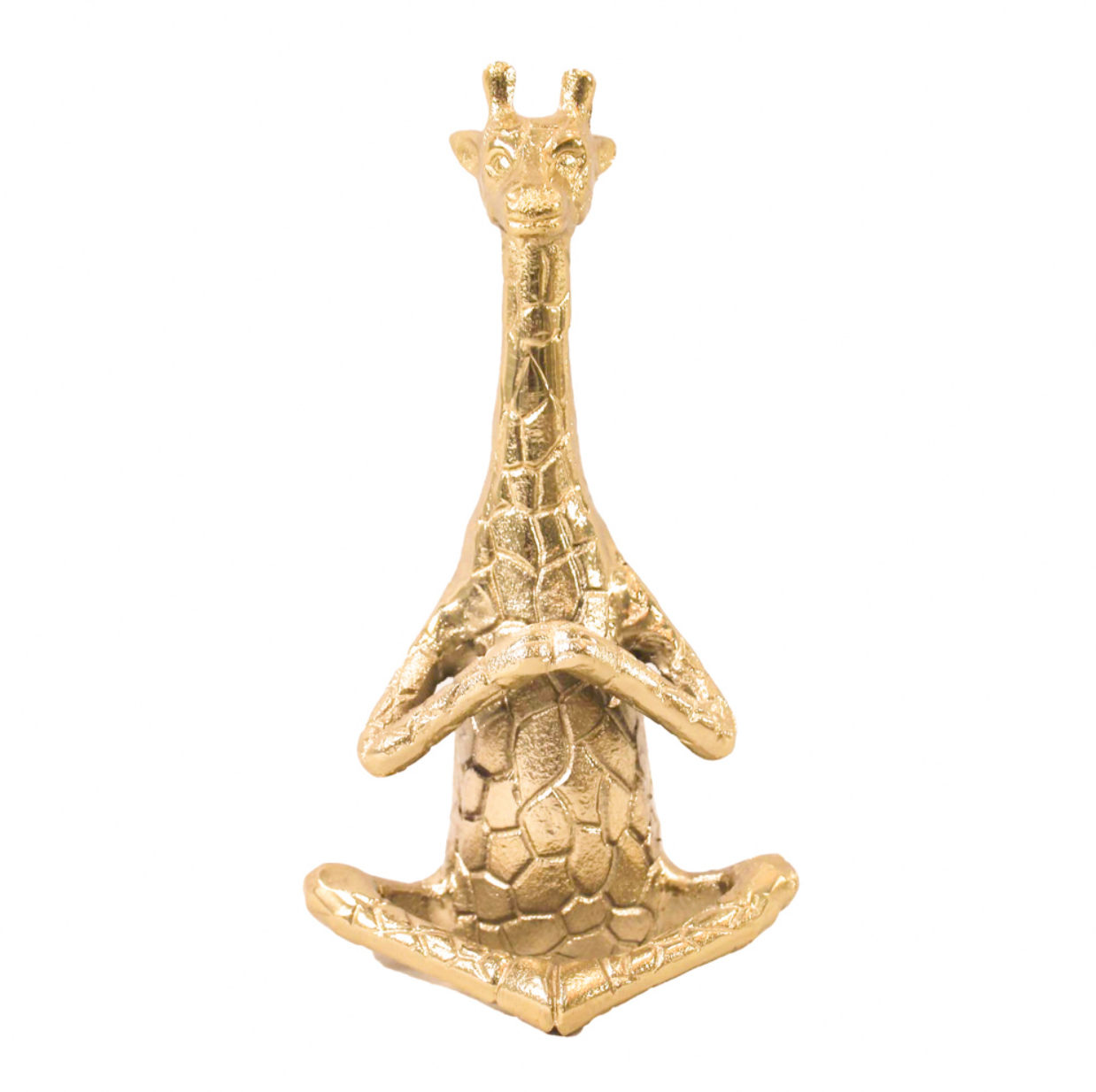 Safari yoga giraffe gold - Luxury Interiors