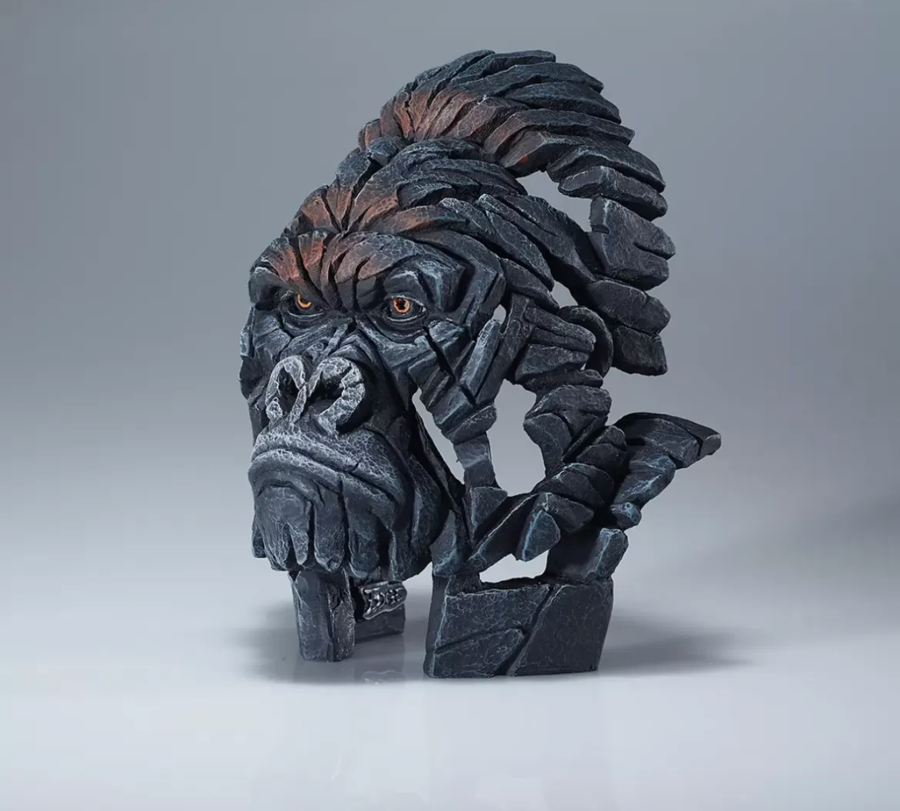 Edge Sculpture Miniature Gorilla