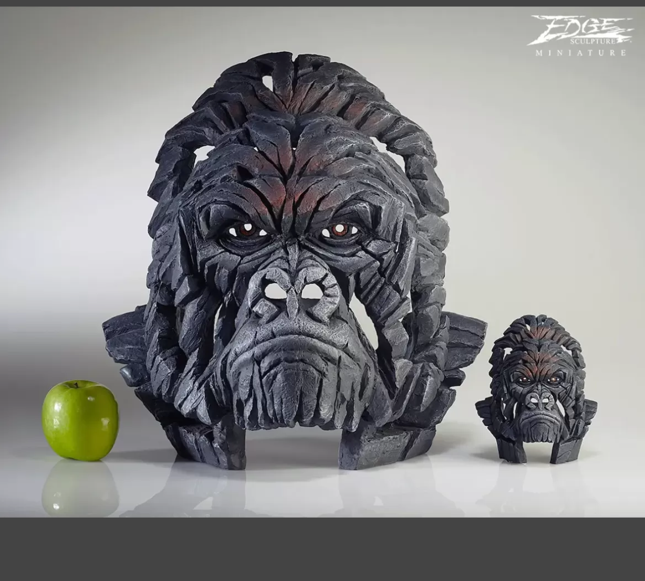 Edge Sculpture Miniature Gorilla - Luxury Interiors