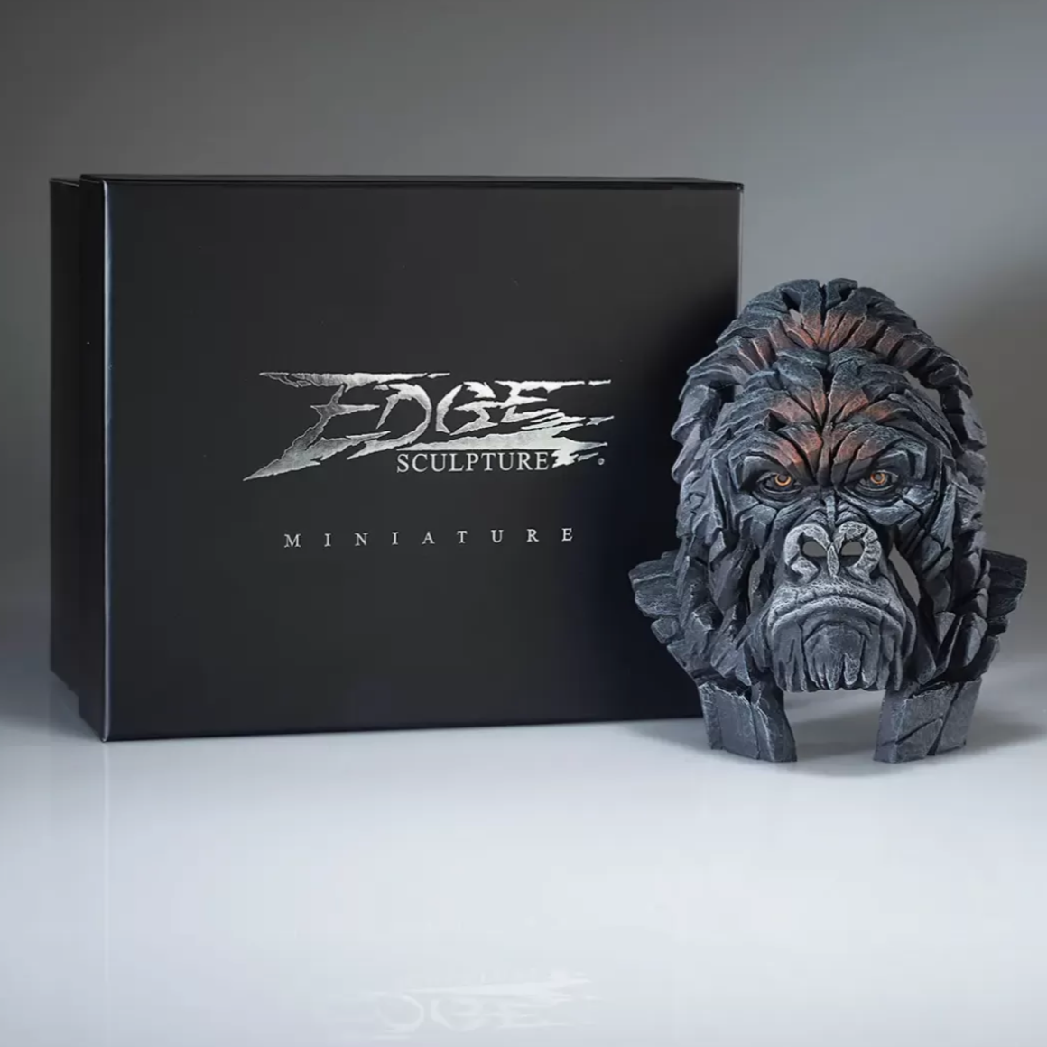 Edge Sculpture Miniature Gorilla - Luxury Interiors