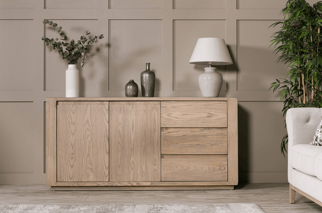 Fabien Oak Sideboard - Luxury Interiors