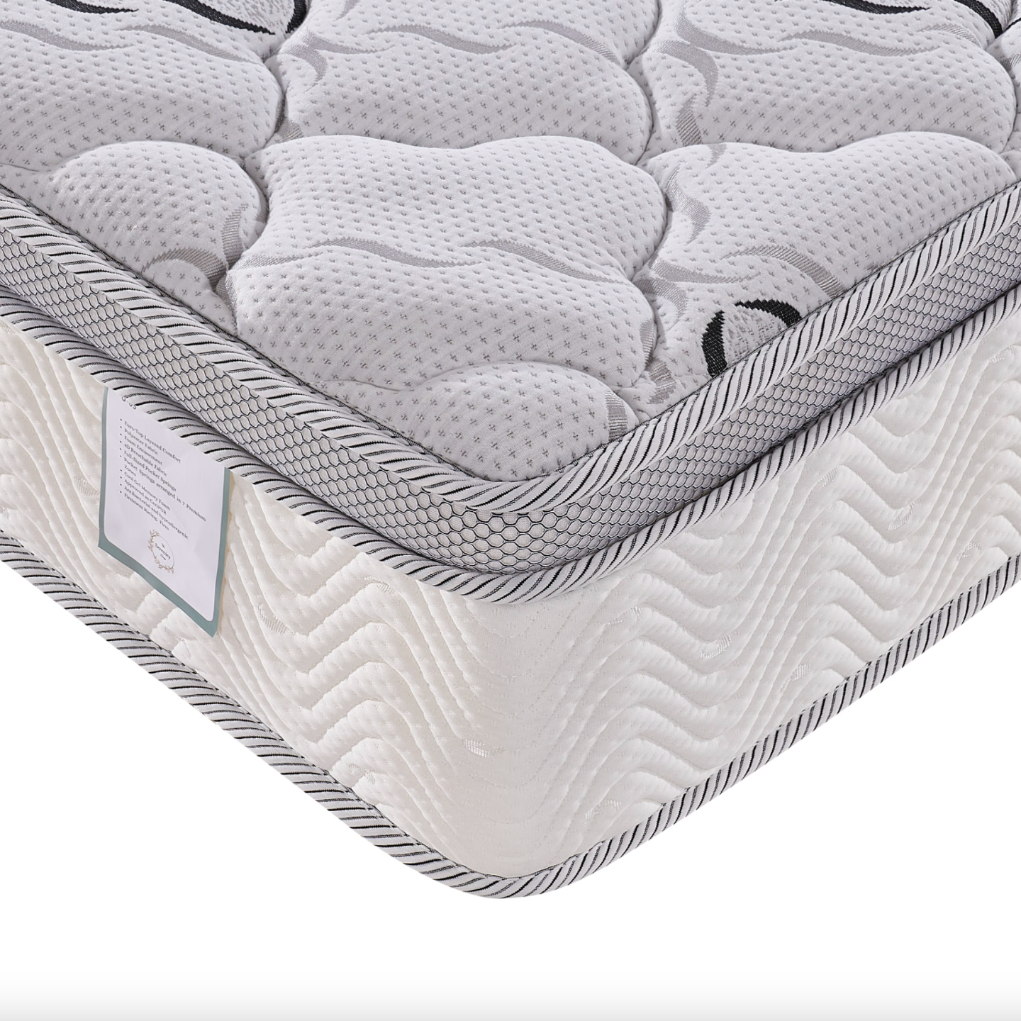 Paradise Medium-Firm Mattress - Luxury Interiors