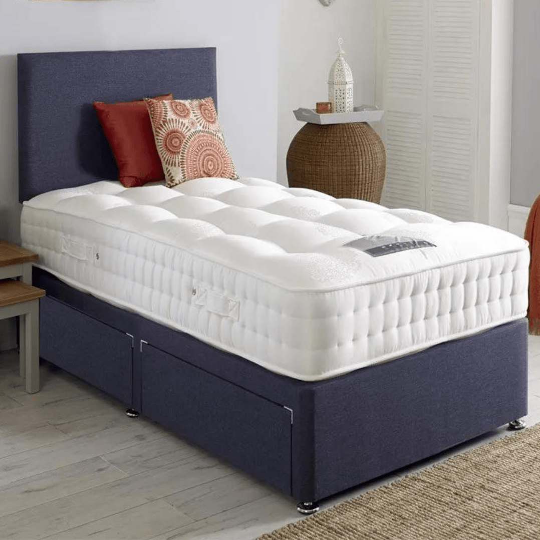 Divan Base Raha Cont 3ft Single Divan Base | Luxury Interiors