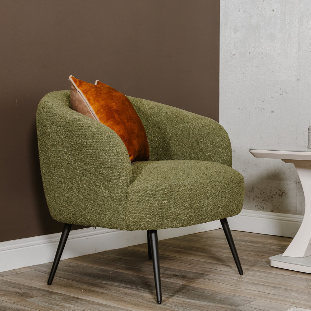 Shelby Mossy Green Accent Chair