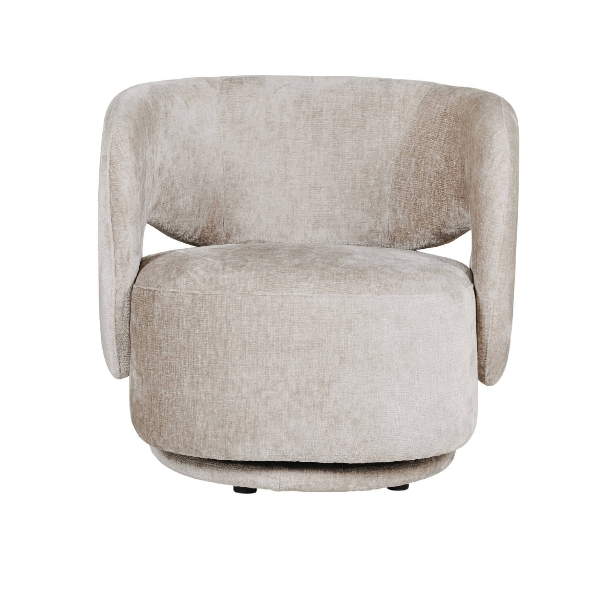 Kola Swivel Accent Chairs Mink