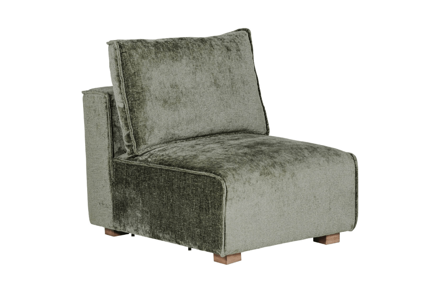 Bobbi Modular Chenille Corner Sofa - Luxury Interiors