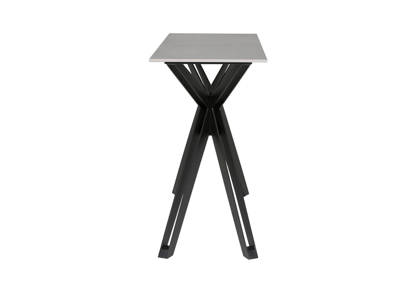 Kore Stone Ceramic & Metal Console Table