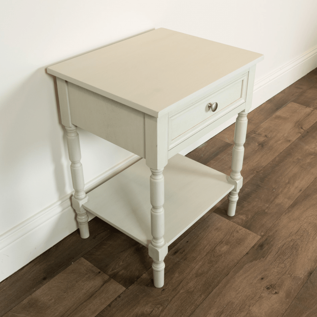 Lenny 1 Drawer Accent Lamp Table - Luxury Interiors