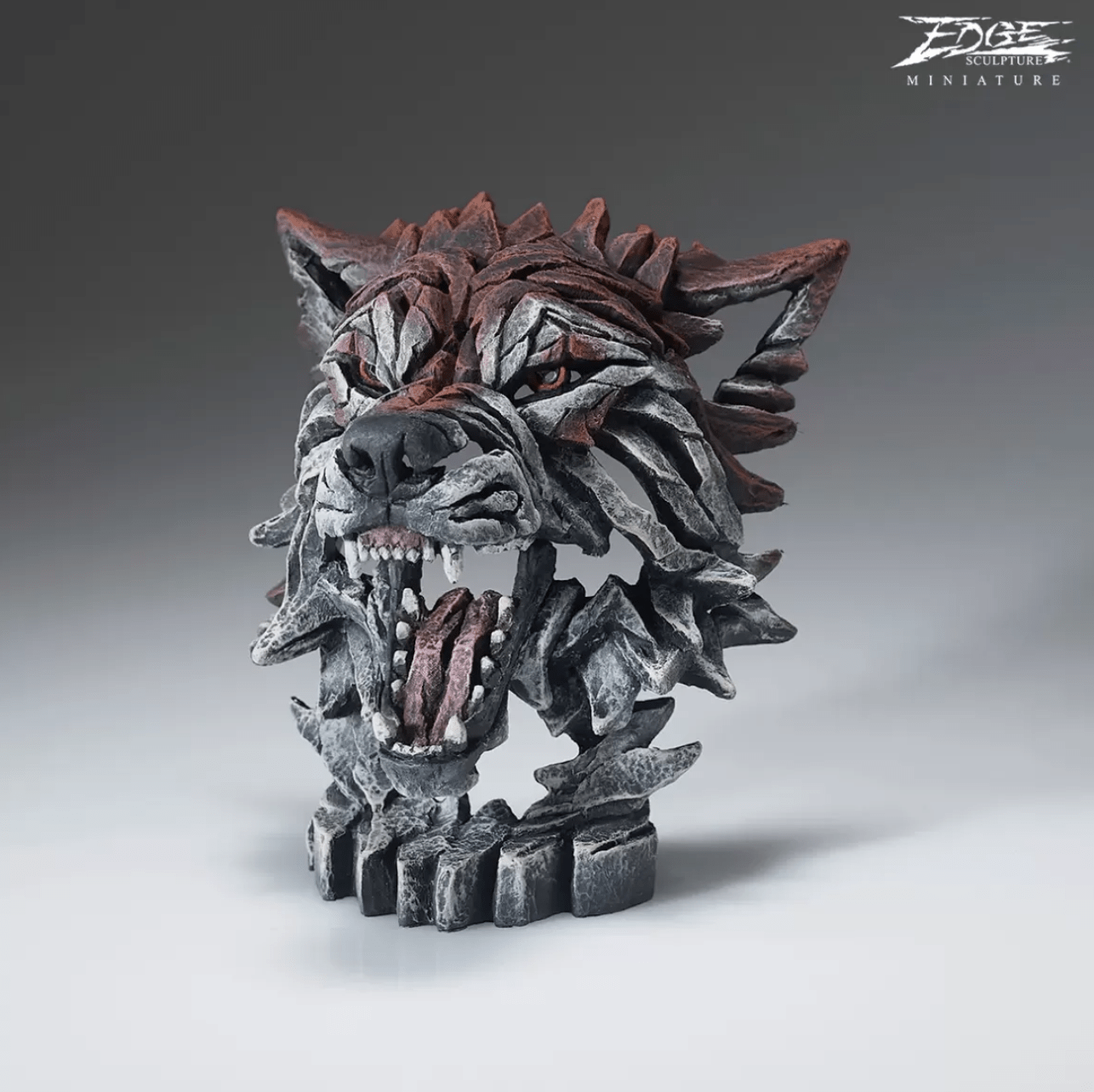 Wolf Bust Miniature Edge Sculpt