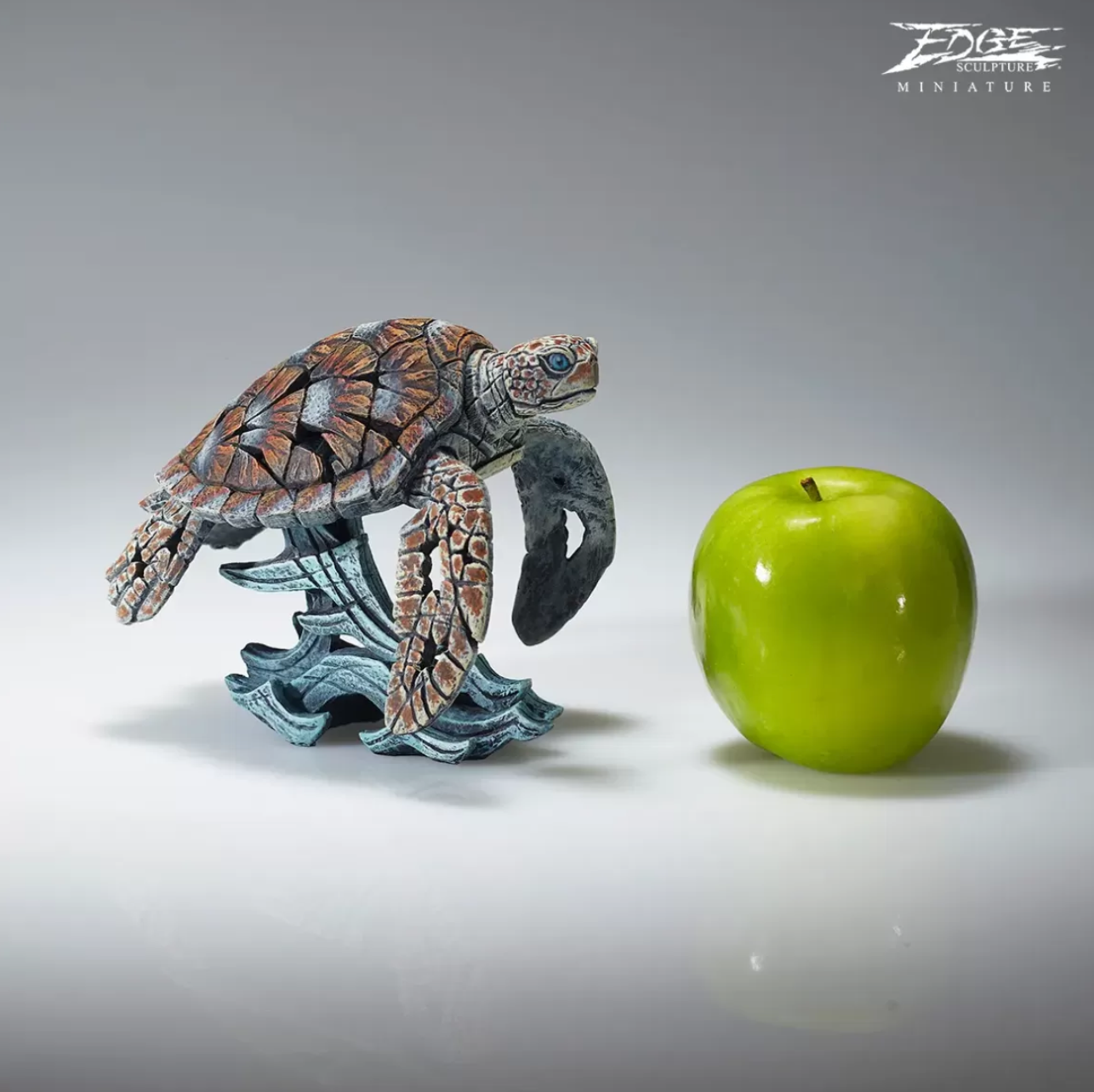 Sea Turtle Miniature Edge Sculpture