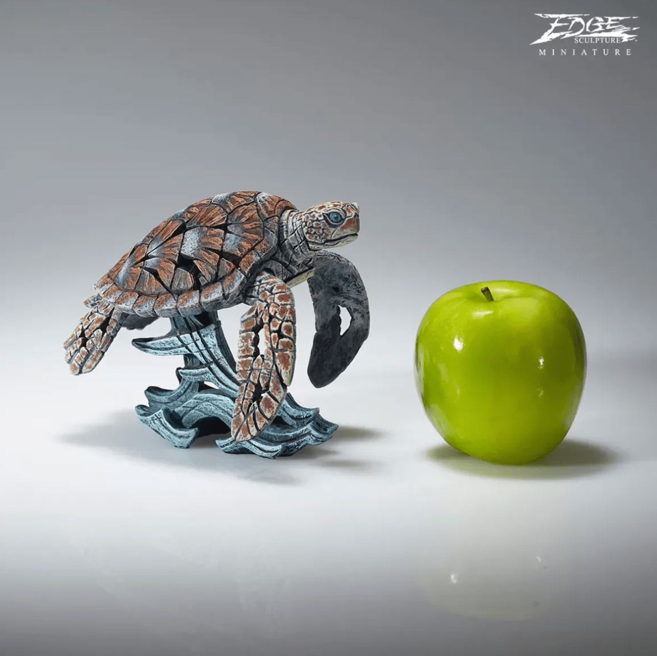 Sea Turtle Miniature Edge Sculpture